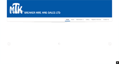 Desktop Screenshot of mtk-breakers.co.uk