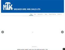 Tablet Screenshot of mtk-breakers.co.uk